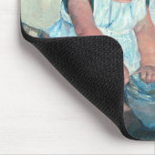 Mary Cassatt - Children Playing on the Beach マウスパッド (コーナー)