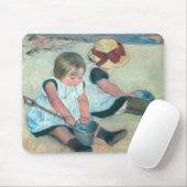 Mary Cassatt - Children Playing on the Beach マウスパッド (マウス)