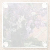 Mary Cassatt - Lilacs in a Window ガラスコースター (裏面)