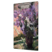 Mary Cassatt - Lilacs in a Window クリップボード (左)