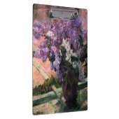 Mary Cassatt - Lilacs in a Window クリップボード (右)