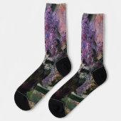 Mary Cassatt - Lilacs in a Window ソックス (左)