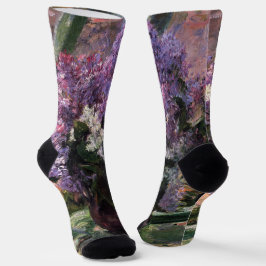 Mary Cassatt - Lilacs in a Window ソックス