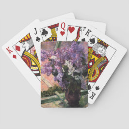 Mary Cassatt - Lilacs in a Window トランプ