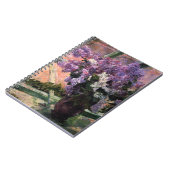 Mary Cassatt - Lilacs in a Window ノートブック (左側)