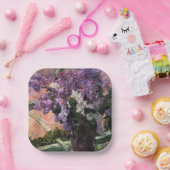 Mary Cassatt - Lilacs in a Window ペーパープレート (パーティー)