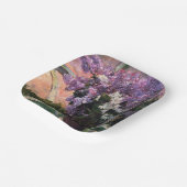 Mary Cassatt - Lilacs in a Window ペーパープレート (傾斜あり)