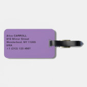 Mary Cassatt - Lilacs in a Window ラゲッジタグ (裏面横)