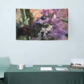 Mary Cassatt - Lilacs in a Window 横断幕 (トレードショー)