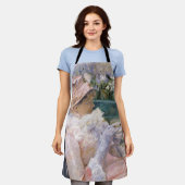 Mary Cassatt - The Cup of Tea エプロン (着用した状態)