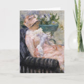 Mary Cassatt - The Cup of Tea カード (正面)