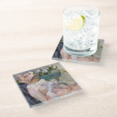 Mary Cassatt - The Cup of Tea ガラスコースター (アングル)