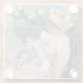 Mary Cassatt - The Cup of Tea ガラスコースター (裏面)