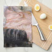 Mary Cassatt - The Cup of Tea キッチンタオル (四つ折り)