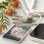 Mary Cassatt - The Cup of Tea キーホルダー (正面右)