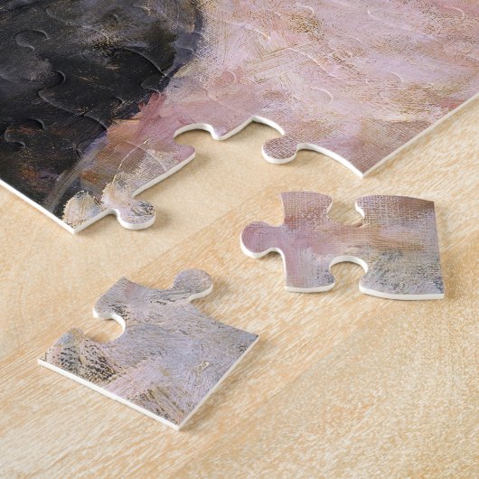 Mary Cassatt - The Cup of Tea ジグソーパズル (側面)