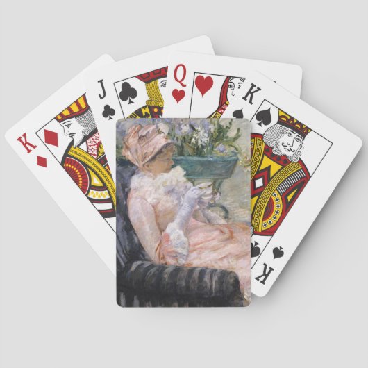 Mary Cassatt - The Cup of Tea トランプ (裏面)
