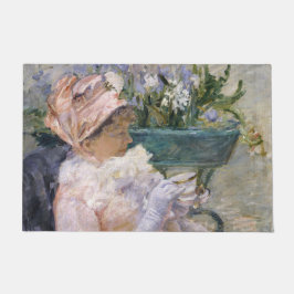 Mary Cassatt - The Cup of Tea ドアマット
