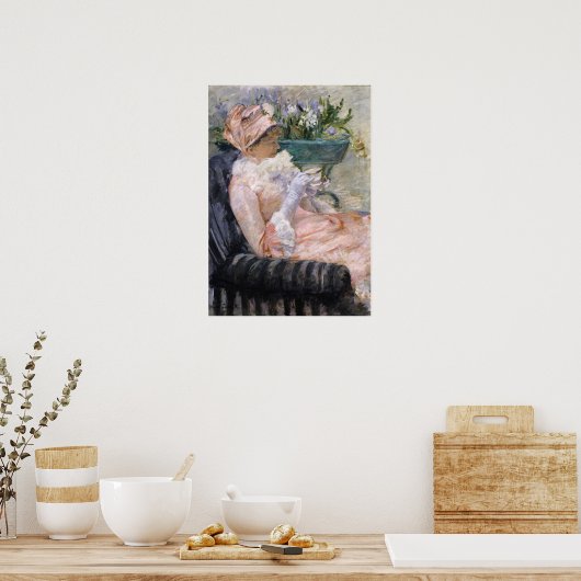 Mary Cassatt - The Cup of Tea ポスター (キッチン)