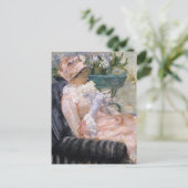 Mary Cassatt - The Cup of Tea ポストカード (スタンド正面)