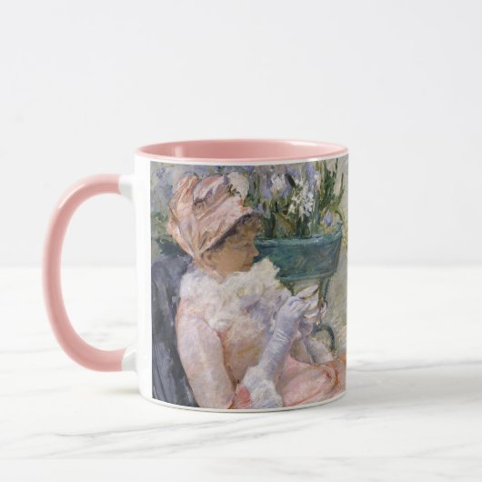 Mary Cassatt - The Cup of Tea マグカップ (左)