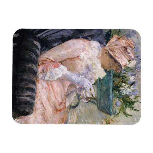 Mary Cassatt - The Cup of Tea マグネット (横)