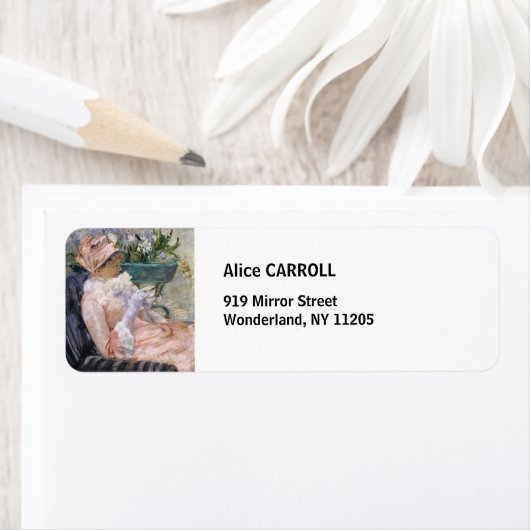 Mary Cassatt - The Cup of Tea ラベル (インサイチュ)