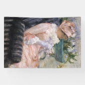 Mary Cassatt - The Cup of Tea 横断幕 (横)