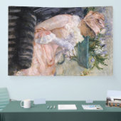 Mary Cassatt - The Cup of Tea 横断幕 (トレードショー)