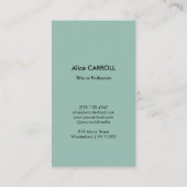 Mary Cassatt - Young Mother裁縫- QRコード 名刺 (裏面)