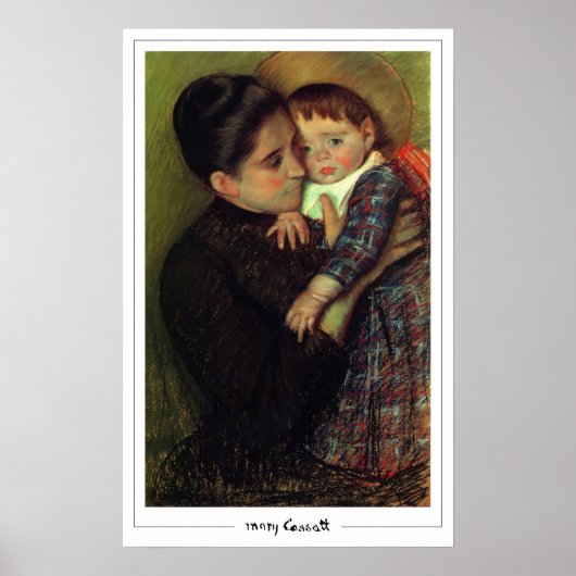 Mary Cassatt Zedign Art Poster #111 ポスター (正面)