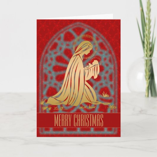 Mary & Child – グリーティングカード シーズンカード (正面)