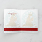 Mary & Child – グリーティングカード シーズンカード (内部)