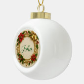 Mary Christmas Ornament – Personalized Keepsake セラミックボールオーナメント (右)