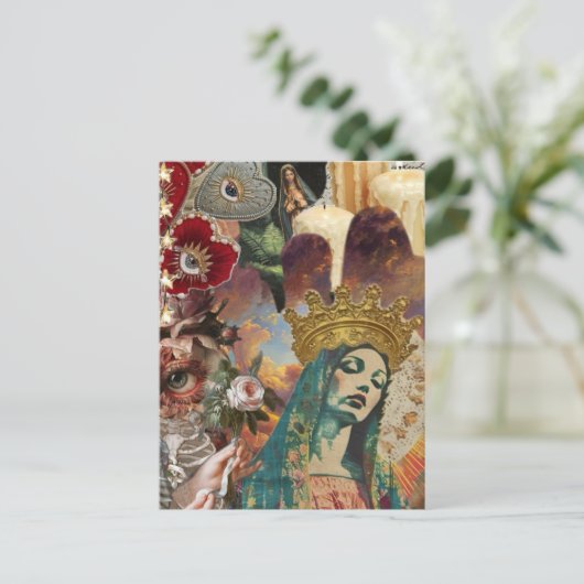 Mary Collage ポストカード (スタンド正面)