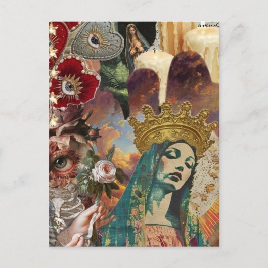 Mary Collage ポストカード (正面)