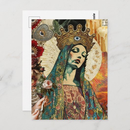 Mary Collage ポストカード (正面/裏面)