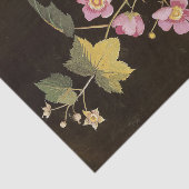 Mary DelanyによるRubus Odoratus 薄葉紙 (詳細)