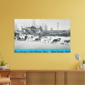 Mary Hansenとシベリア人(飛行機あり) キャンバスプリント (インサイチュ (リビング))