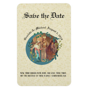 Mary Joseph Catholic SAVE THE 結婚 DATE's マグネット