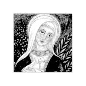 MARY & LAMBマドンナゴムスタンプ*カスタム ラバースタンプ (インプリント)