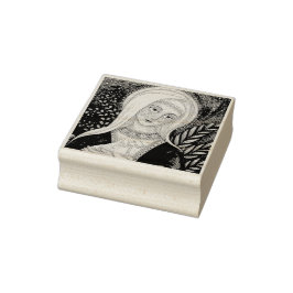 MARY & LAMBマドンナゴムスタンプ*カスタム ラバースタンプ