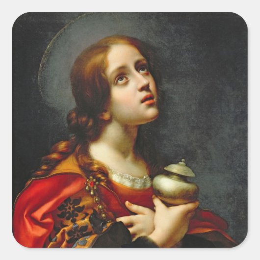 Mary Magdalene, 1660-70 (キャンバス油) スクエアシール (正面)