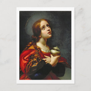 Mary Magdalene, 1660-70 (キャンバス油) ポストカード