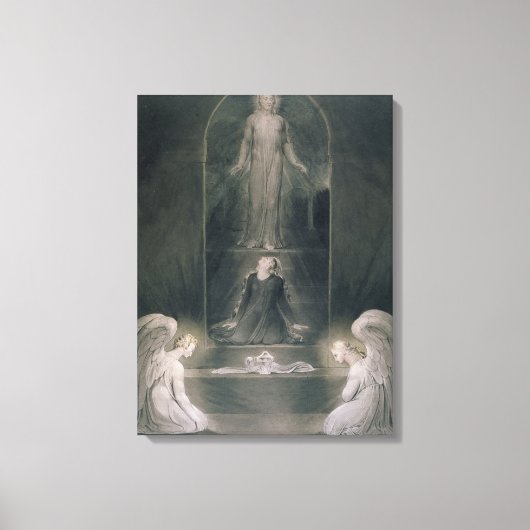 Mary Magdalene at the Sepulcher, c.1805 (w/c and p キャンバスプリント (正面)