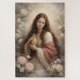 Mary Magdalene Classical Peaceful Timeless Pastel ジグソーパズル