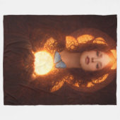 Mary Magdalene Fleece Blanket フリースブランケット (正面(横))