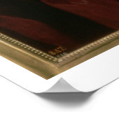 Mary Magdalene in Penitence (oil on canvas) 2 ポスター (角)