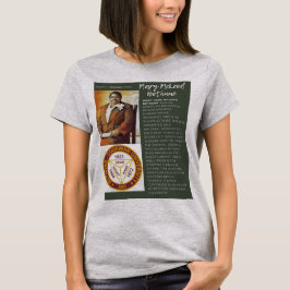Mary McLeod Bethune – アメリカ史の姿 Tシャツ