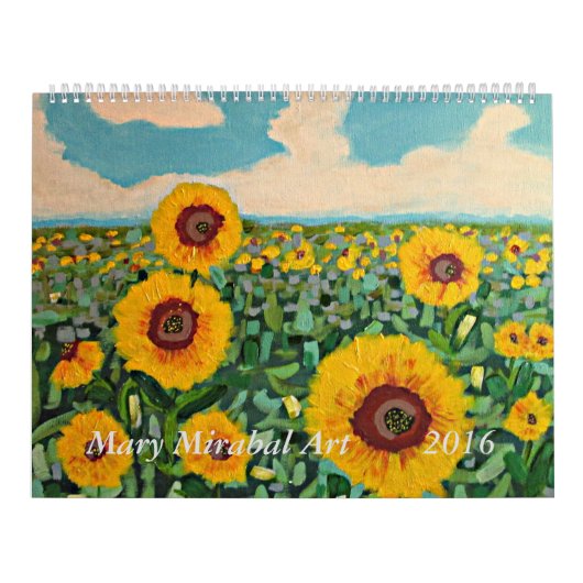 Mary Mirabal Art 2016カレンダー カレンダー (カバー)